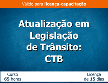 Atualização em Legislação de Trânsito – CTB